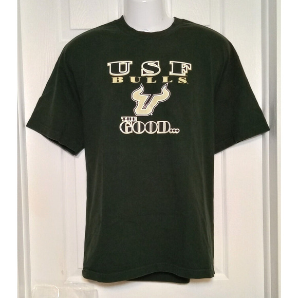 USF Bulls "The Good, The Bad, The Ugly" Green T-Shirt X-Large - Picture 1 of 5